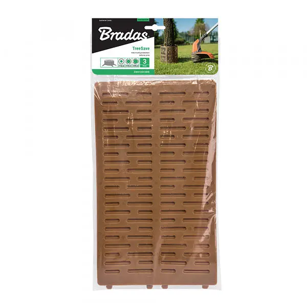 Бордюр Bradas TreeSave для захисту стволів дерев 20х33 см коричневий OBO12033BR - фото 4