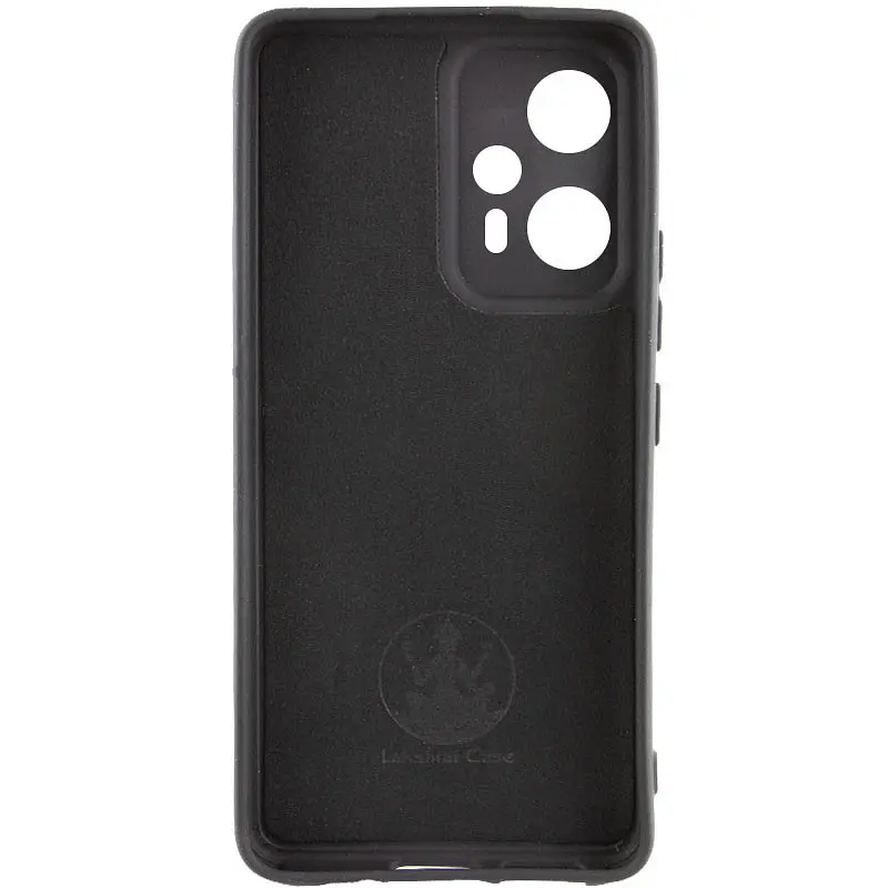 Чехол Silicone Cover Lakshmi Full Camera (A) для Xiaomi Redmi Note 12T Pro Черный / Black - фото 2