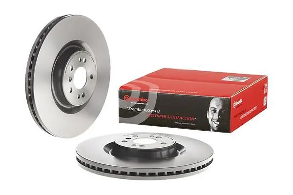 Диск тормозной передний вентилируемый Mercedes Gl, M-class, R-class 05-17г Brembo ( 09.R105.11 ) - фото 2