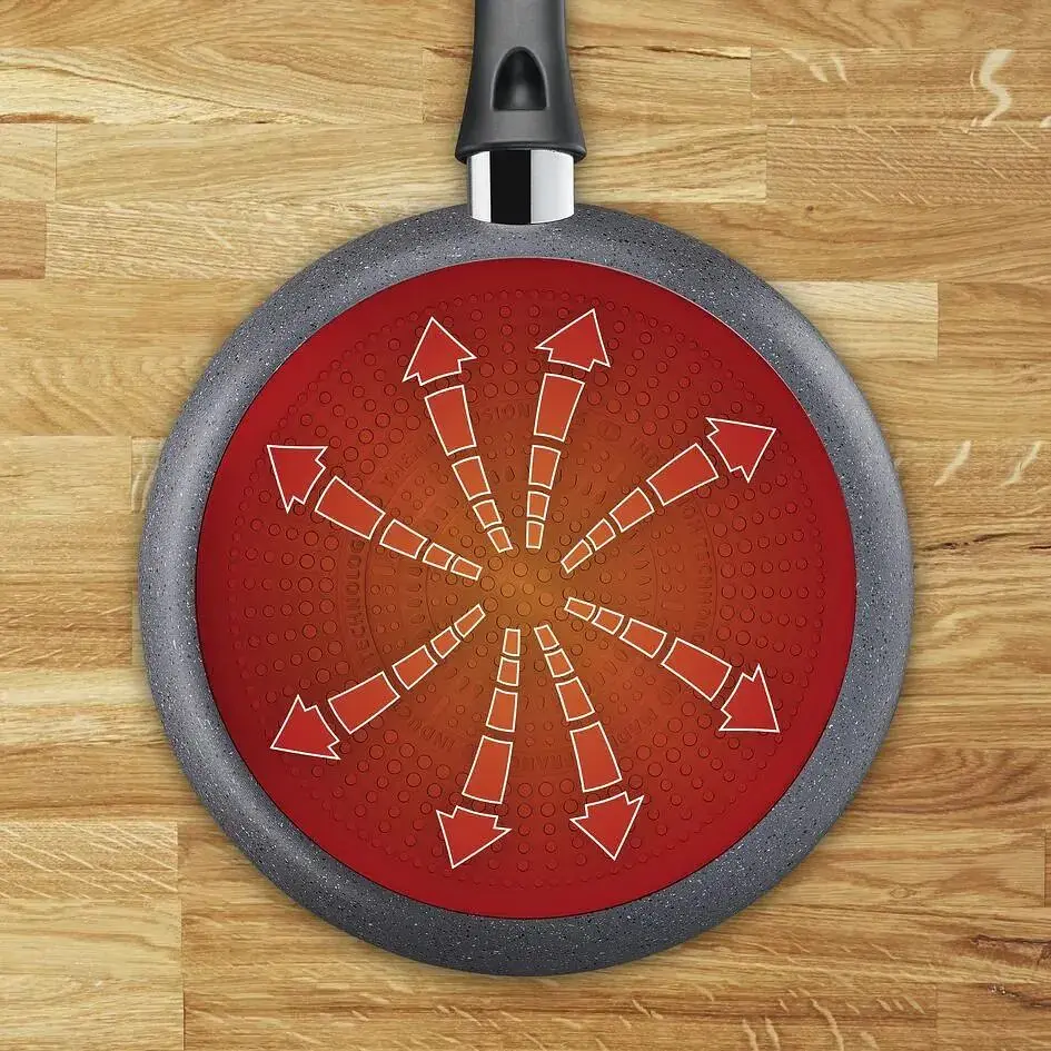 Сковорода Tefal Cook Natural 24 см серая (B5790402) - фото 4