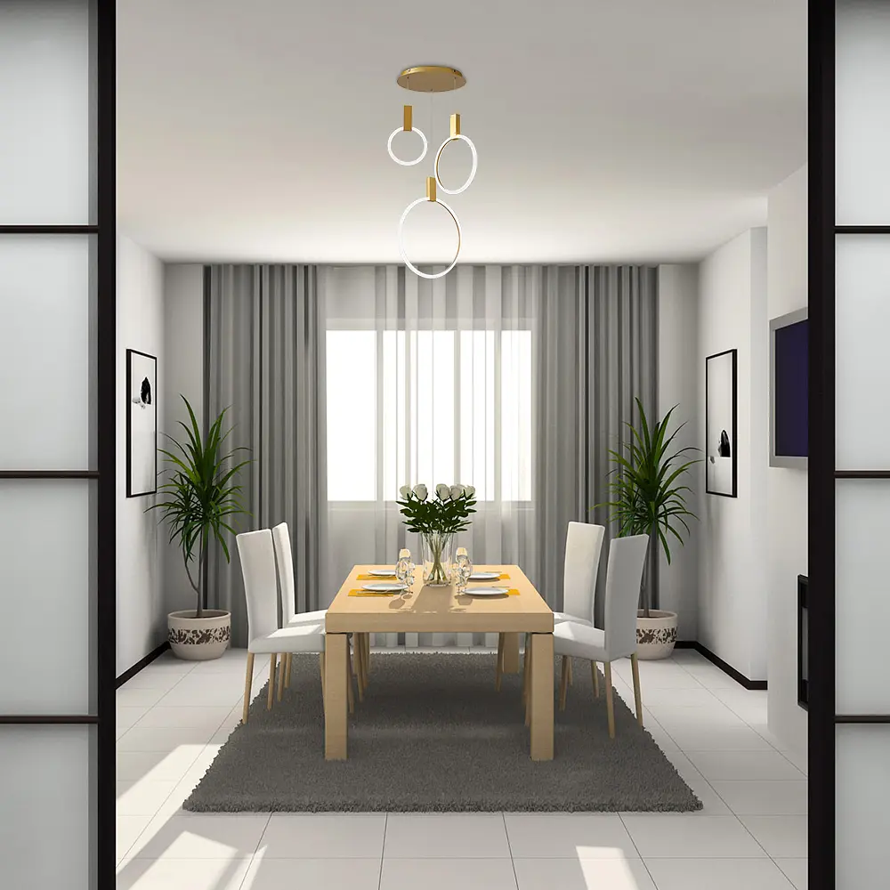 Светодиодная накладная люстра Feron AL6500 GRAND 50Вт золото - фото 3