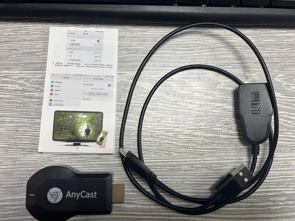 Медіаплеєр AnyCast M9 Wi-Fi HDMI адаптер - фото 5