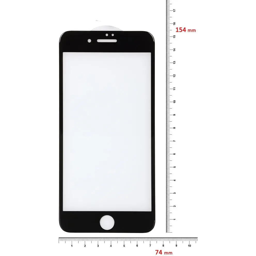 Защитное стекло BeCover для Apple iPhone 7 Plus / 8 Plus 3D Black (701042) - фото 3