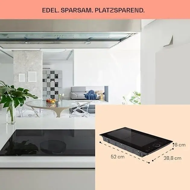 Индукционная плита Klarstein Delicatessa Slim Domino 3500W (10033015) - фото 5