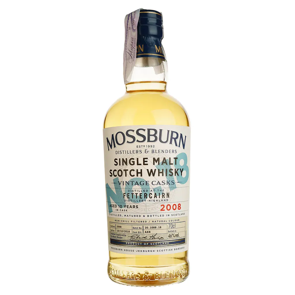 Віскі Mossburn Vintage Casks No18 Fettercairn 10 років, 46%, 0,7 л - фото 2