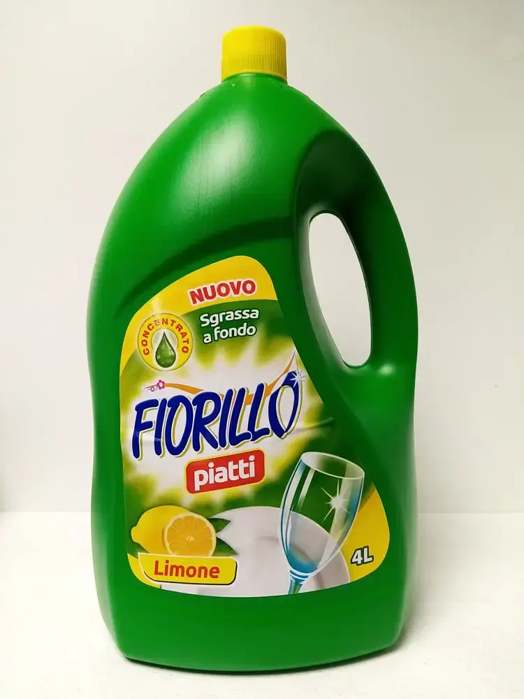 Засіб для миття посуду FIORILLO PIATTI лимон 4 л