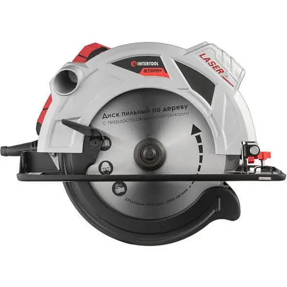 Дискова пила Intertool WT-0623 [109233] - фото 2
