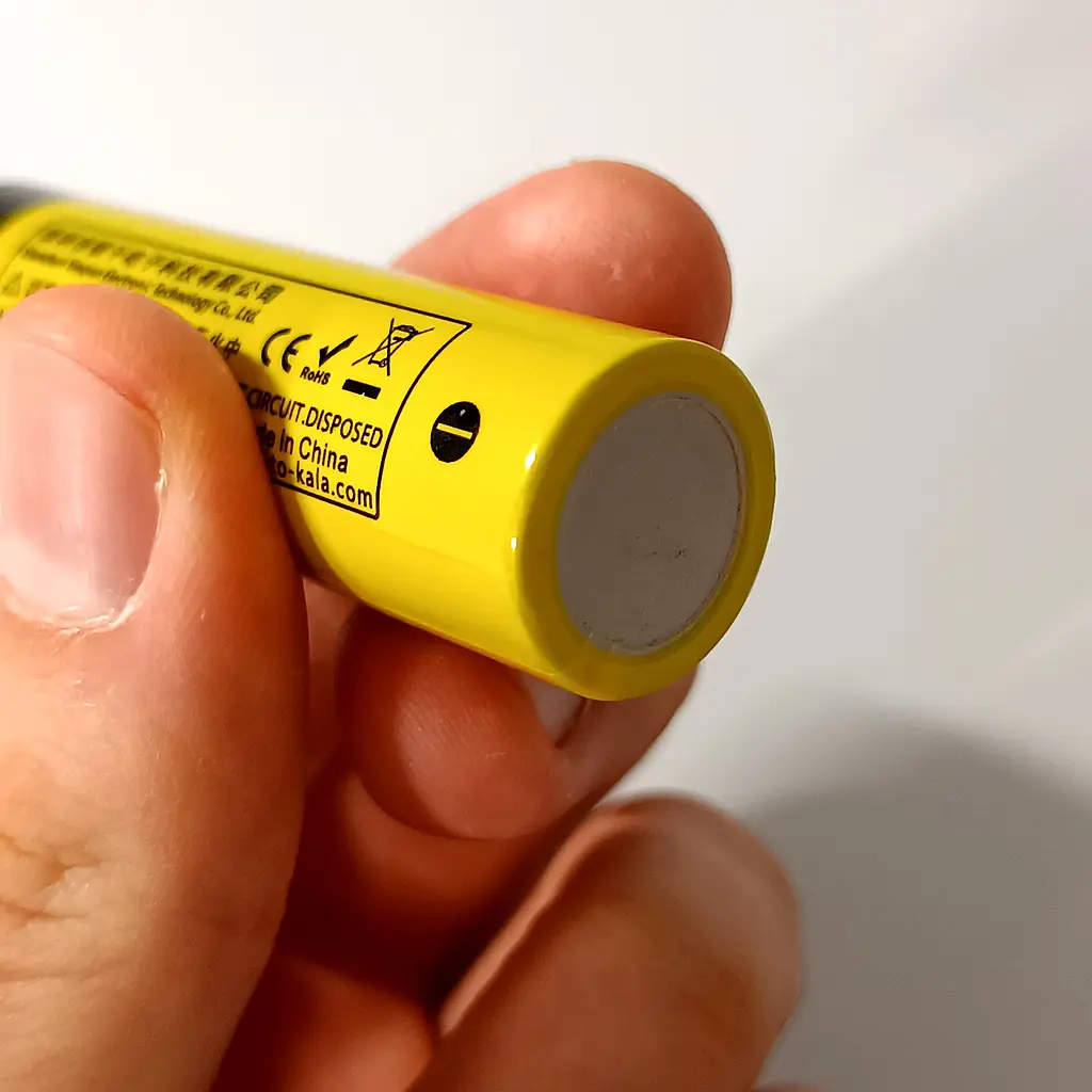Аккумулятор высокотоковый LiitoKala Lii-35S. 3500 mAh 10A Li-Ion. Плоский плюс - фото 6