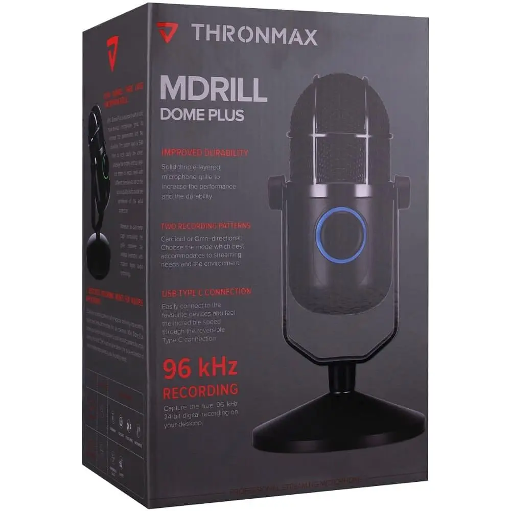 Мікрофон Thronmax M3P Чорний (M3PLUSTHRONMAX) - фото 4