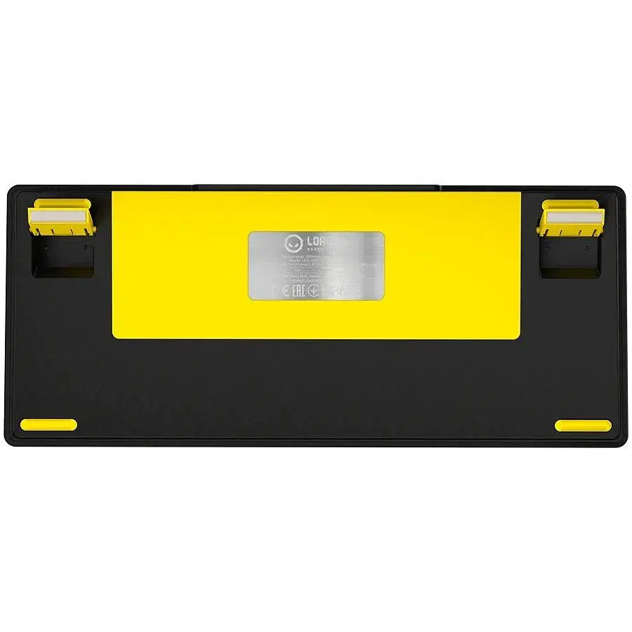 Клавіатура Lorgar KBP7075W Wireless Pro 75% Exploded Black Yellow EN/UA (LRG-KBP7075W-YL-US) - фото 8