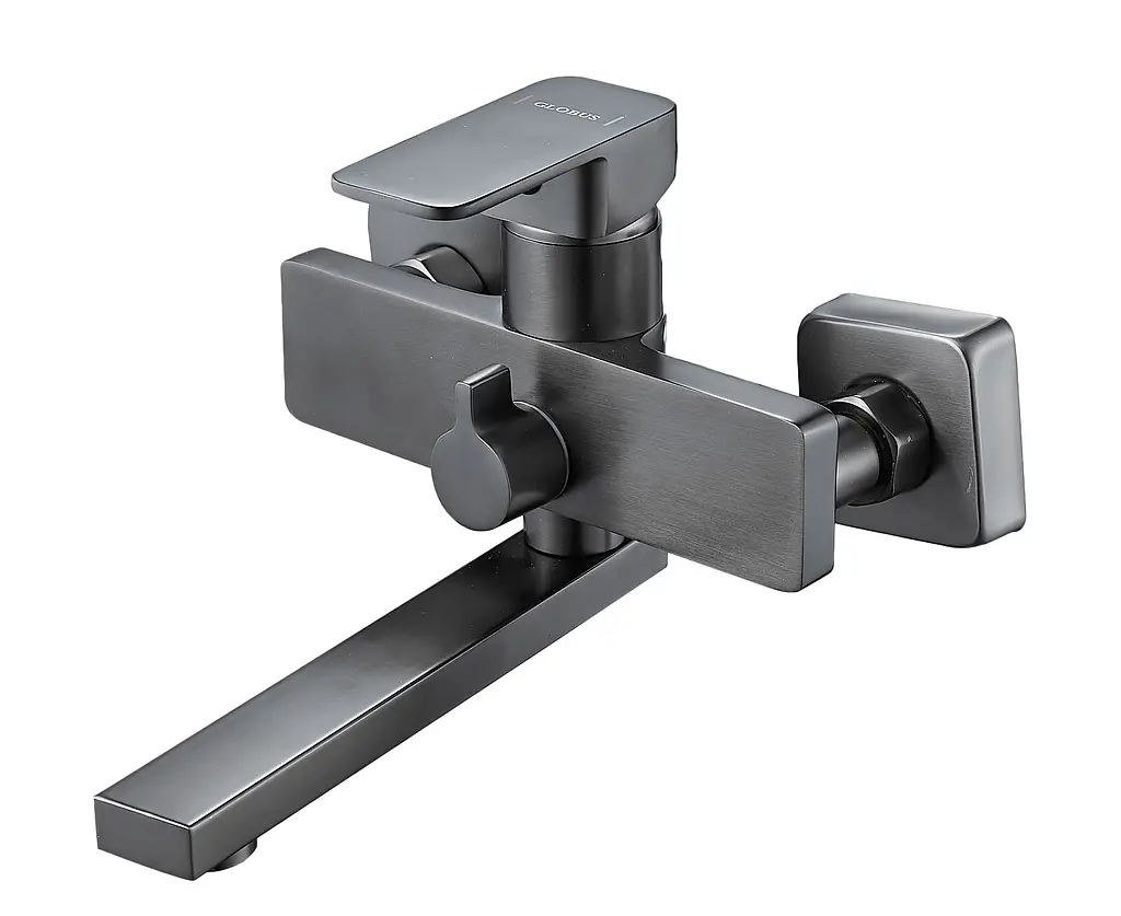 Смеситель для ванны Globus Lux Milano GLM-0102N-11-Graphite Графит - фото 2
