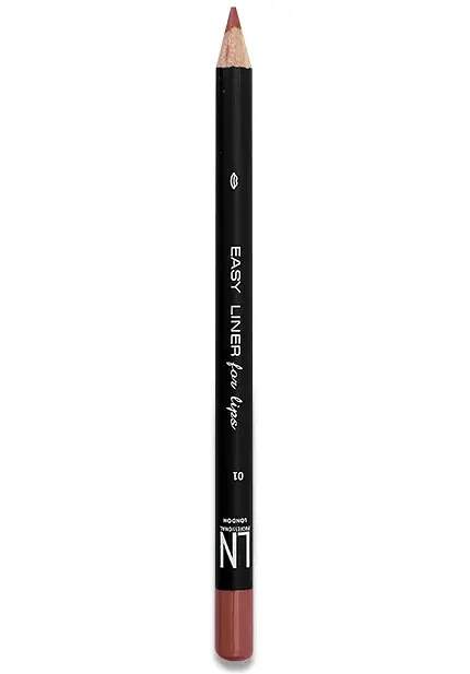 Олівець для губ LN Professional Easy Liner for Lips відтінок 01 (Рожеве перо) 1.7 г - фото 3