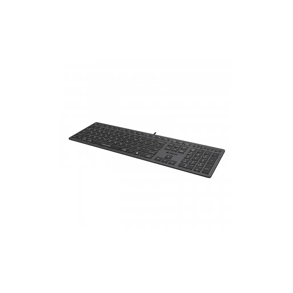 Клавіатура A4Tech FX60H USB Grey White backlit (4711421976343) - фото 3