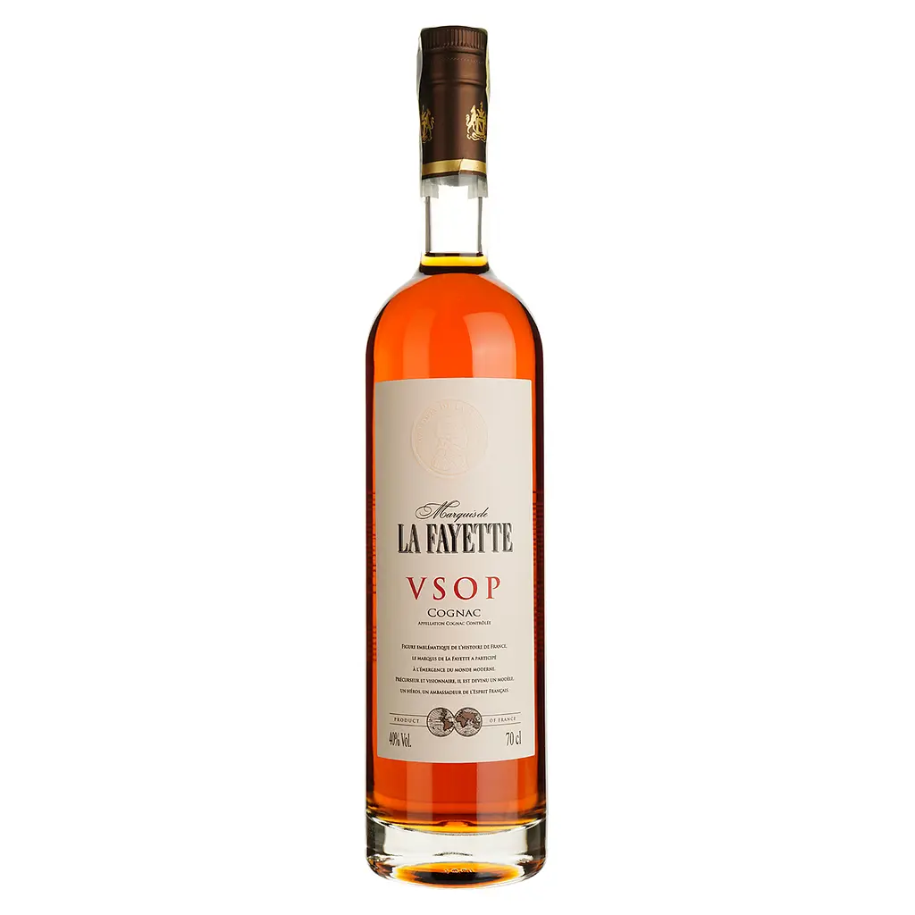 Коньяк Marquis de La Fayette VSOP 40% 0.7 л в подарочной коробке - фото 2