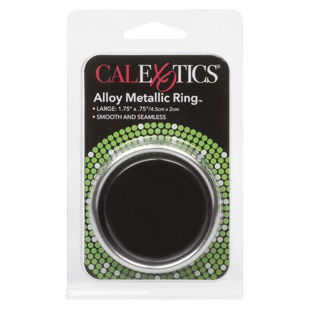 Эрекционное кольцо California Exotic Novelties Alloy Metallic Ring - фото 5
