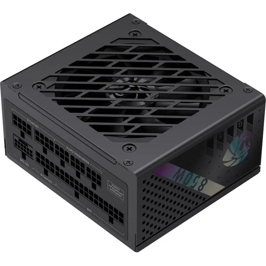 Блок живлення GameMax GS 850G V25 850W SFX 80+ Gold (GS 850G V25) Black - фото 3