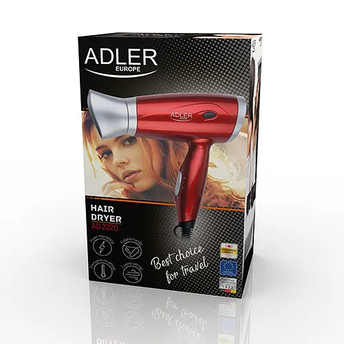 Фен для волосся Adler AD 2220w 1400 Вт - фото 4