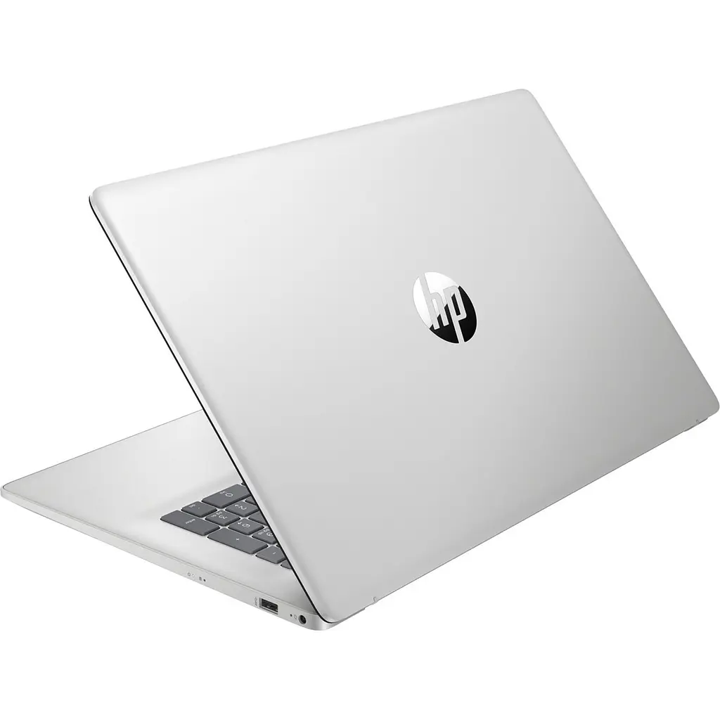 Ноутбук HP 17, 17.3" Full HD, Intel Core 5 120U pana la 5 GHz, 32 GB RAM DDR4, 1 TB SSD, Intel графікою, Windows 11 Home, Natural сріблястий 1 TB - фото 5