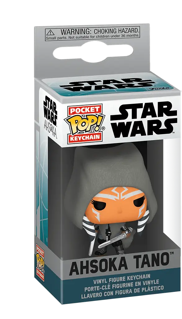 Фигурка брелок Funko Pop Звездные войны Асока Тано Star Wars Ahsoka Tano 4 см FP SW KC A 4 - фото 3