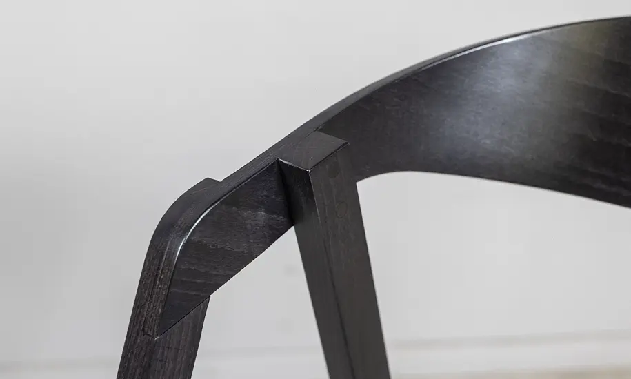 Стілець Гуру Tender з масиву дерева чорний - фото 6