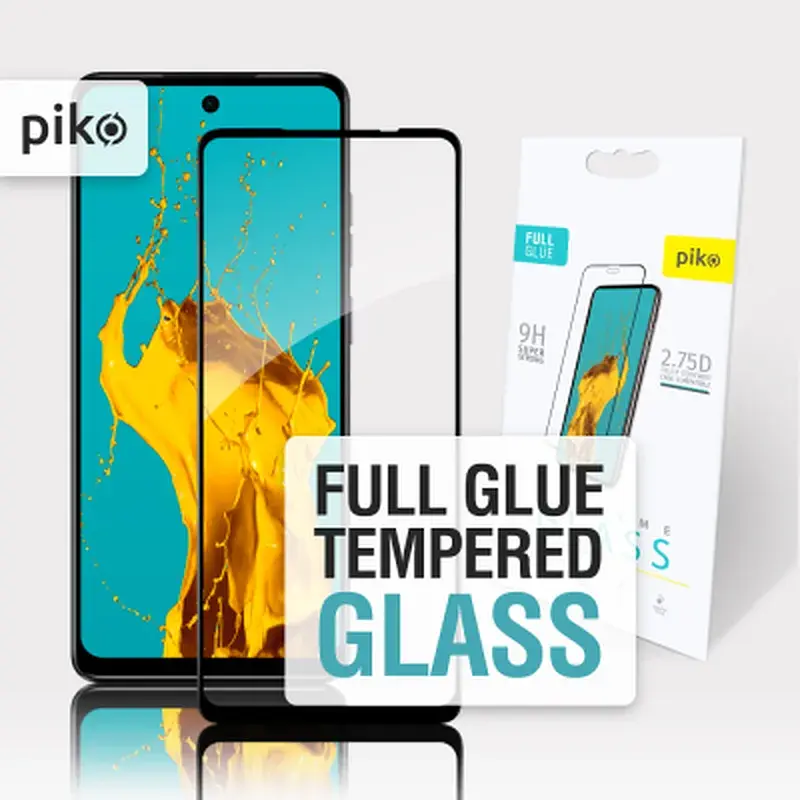 Скло захисне Piko Full Glue MOTO E14 Black (1283126597725) - фото 5