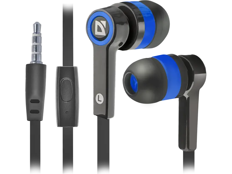 Навушники Defender Pulse 420 Black/Blue