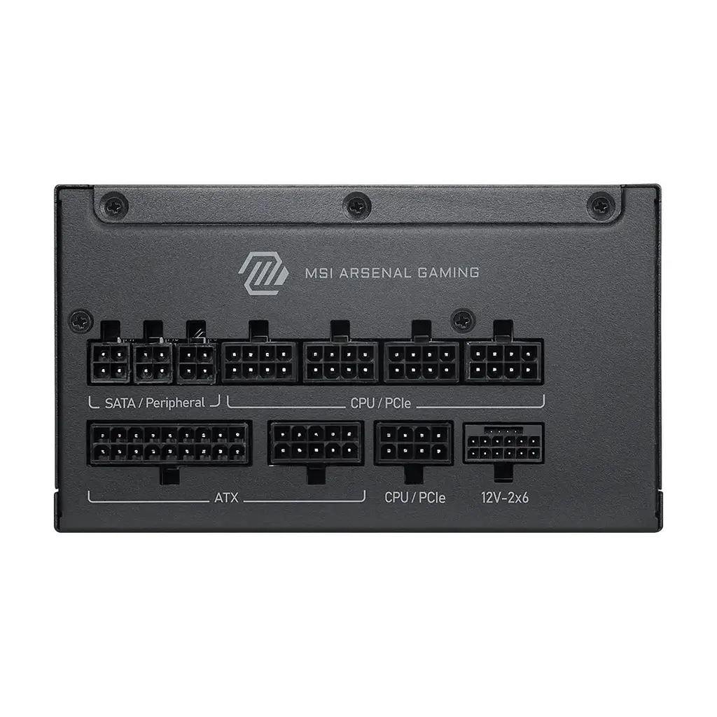 Блок живлення MSI 1200W MAG A1200PLS PCIE5 (MAG A1200PLS PCIE5) - фото 5