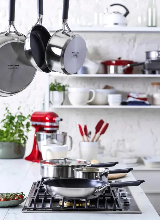 Набір сковорідок KitchenAid CSS 3 предмети чорний СС005708-001 - фото 6