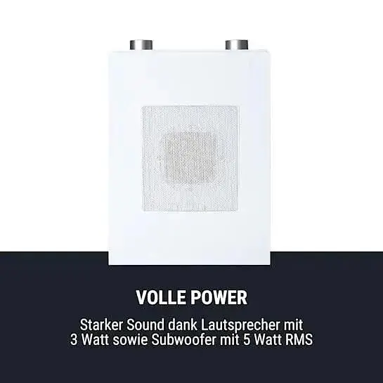 Интернет-радио проигрыватель OneConcept Streamo Cube (10034058) - фото 5