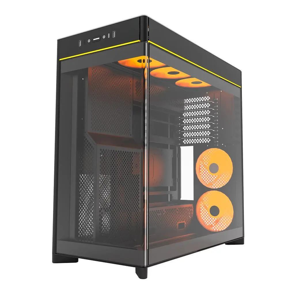 Корпус ATX W/O PSU HS02 PRO (B) MONTECH - фото 3