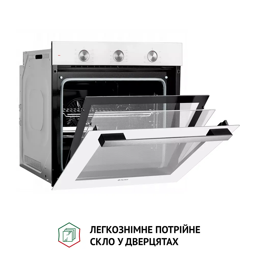 Духовой шкаф электрический  Perfelli Diamond 6M8L BIANCO - фото 4