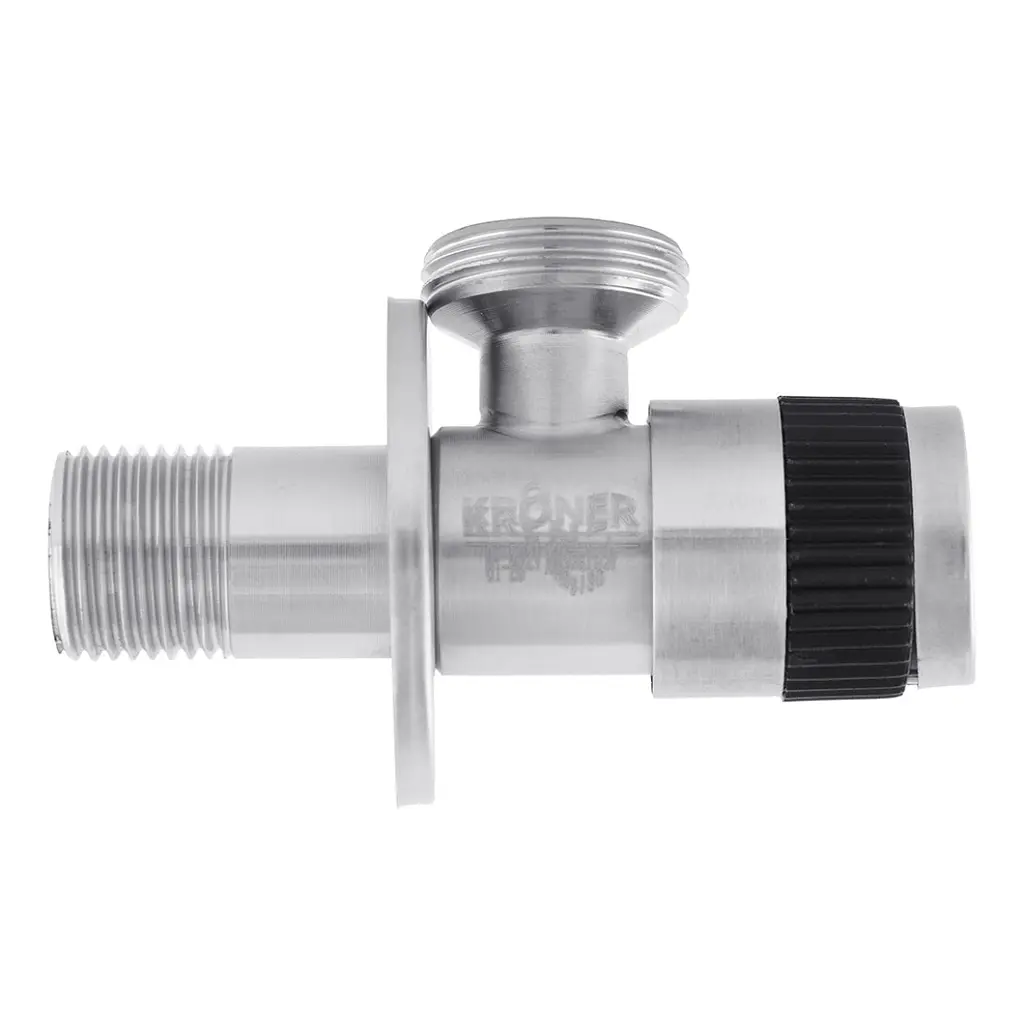 Кран приладовий Kroner KRP Edelstahl Klassisch - ESG102 1/2"х3/4" ЗЗ (CV022975) - фото 3