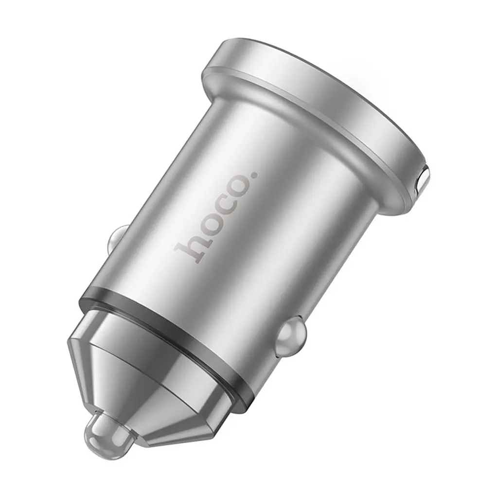 Зарядний пристрій HOCO NZ10 Handy USB-A/Type-C Silver (6942007601825) - фото 3