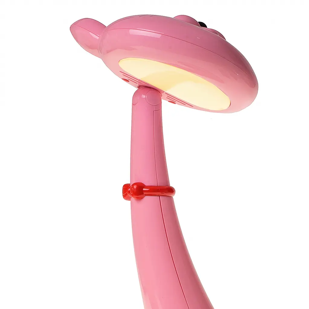 Настільна лампа Brille лед дитяча маленька для школяра TP-052 6W LED Pink / WH - фото 9