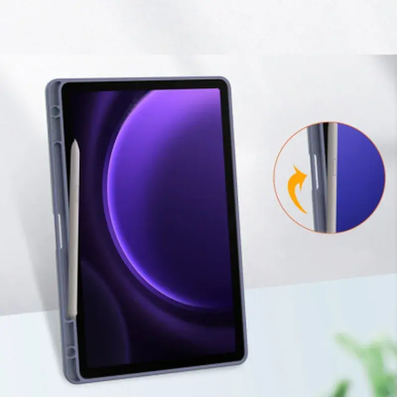 Чохол до планшета BeCover Soft Edge Samsung Galaxy Tab S10 FE (SM-X520/SM-X526) 10.9" Purple (713306) - фото 7