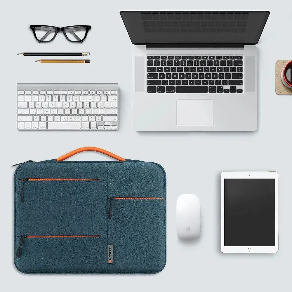 Сумка для ноутбука Haweel HWL2165 14-15" темно-синяя - фото 2