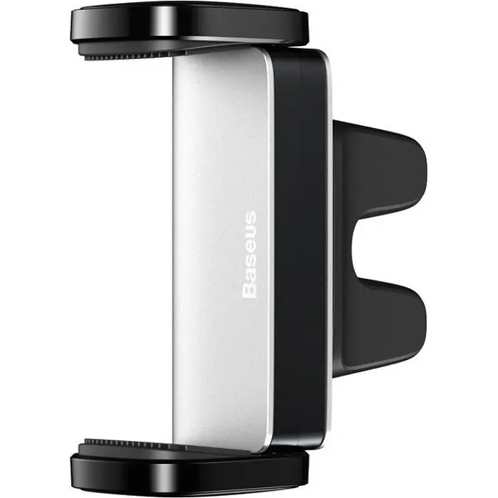Автотримач Baseus Steel Cannon Air Outlet Car Mount Silver (SUGP-0S) [72641] - фото 2