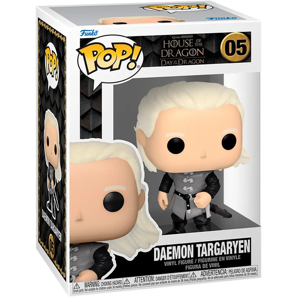 Игровая фигурка Funko Pop Дом Дракона Деймон Таргариен, 10 см (65607) - фото 4