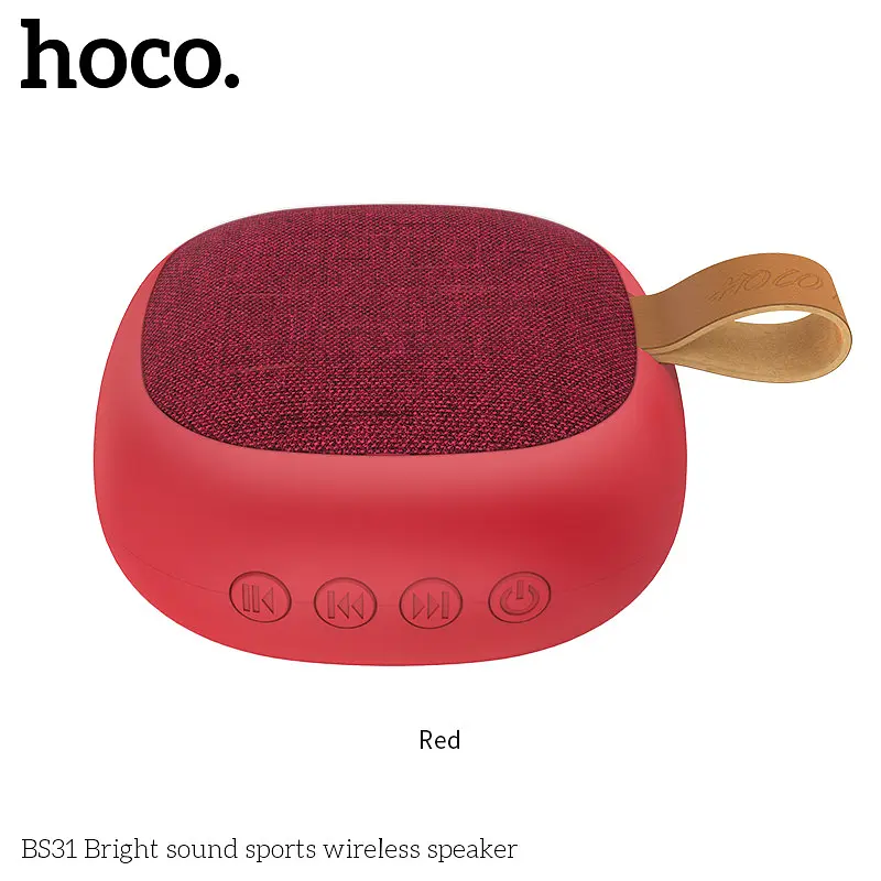 Портативная акустика Hoco Bright sound sports BS31 зеленая - фото 3