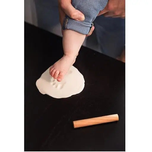 Магическая коробочка Baby Art Отпечаток, круглая, бело-черная (3601091080) - фото 5