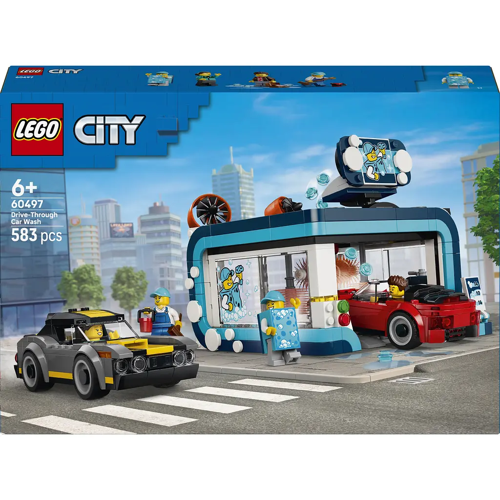 Конструктор LEGO City Тунельна автомийка (60497) - фото 2
