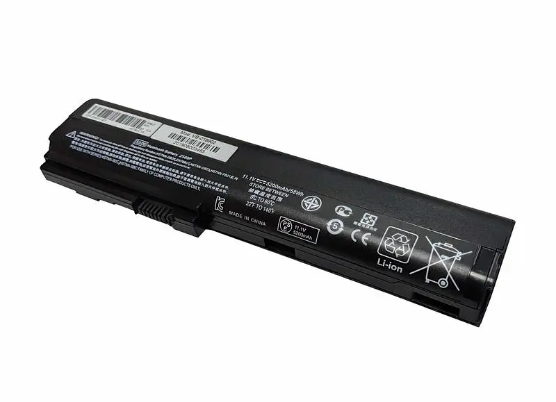 Акумулятор для ноутбука HP HSTNN-DB2L EliteBook 2560p 11.1V Black 5200 mAh - фото 2