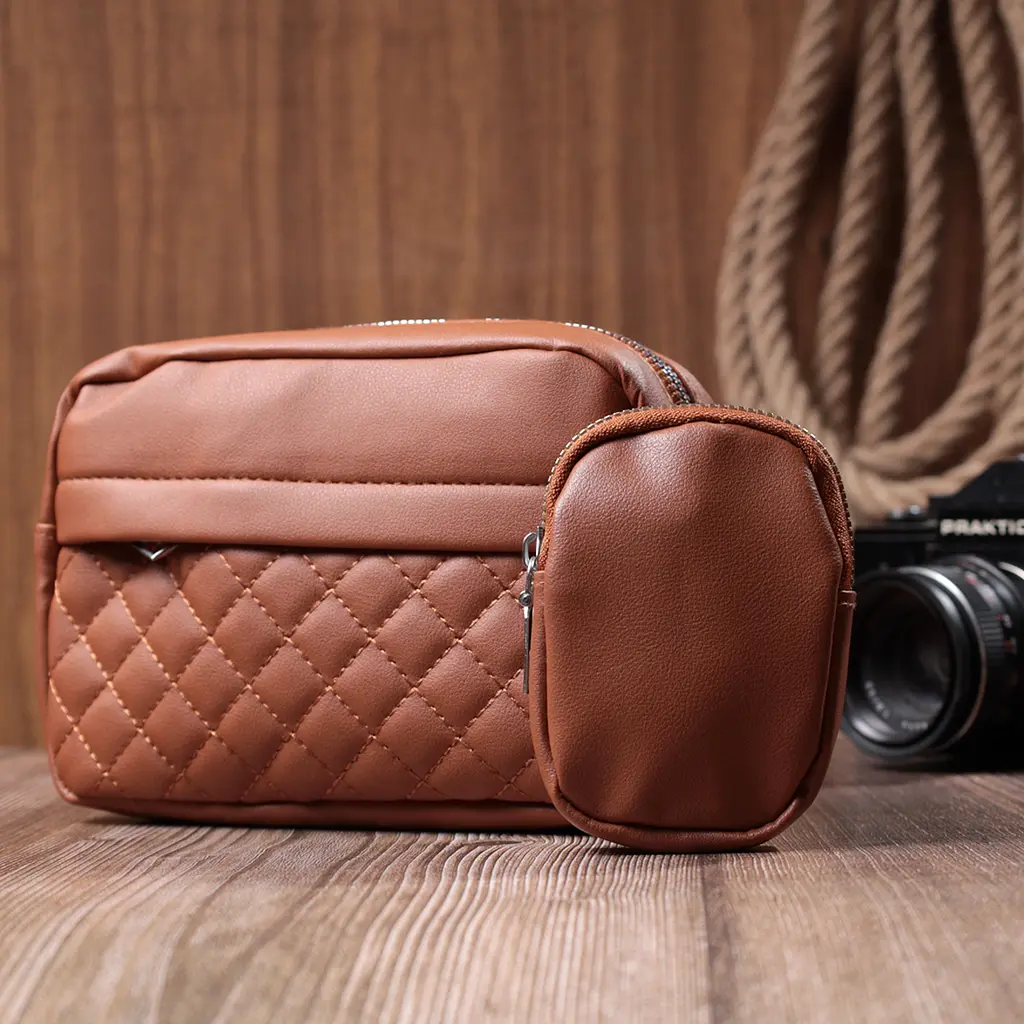 Жіноча сумка крос-боді Vintage з монетницею з екошкіри 19.5х12.5х6.5 см sum0026986 - фото 9