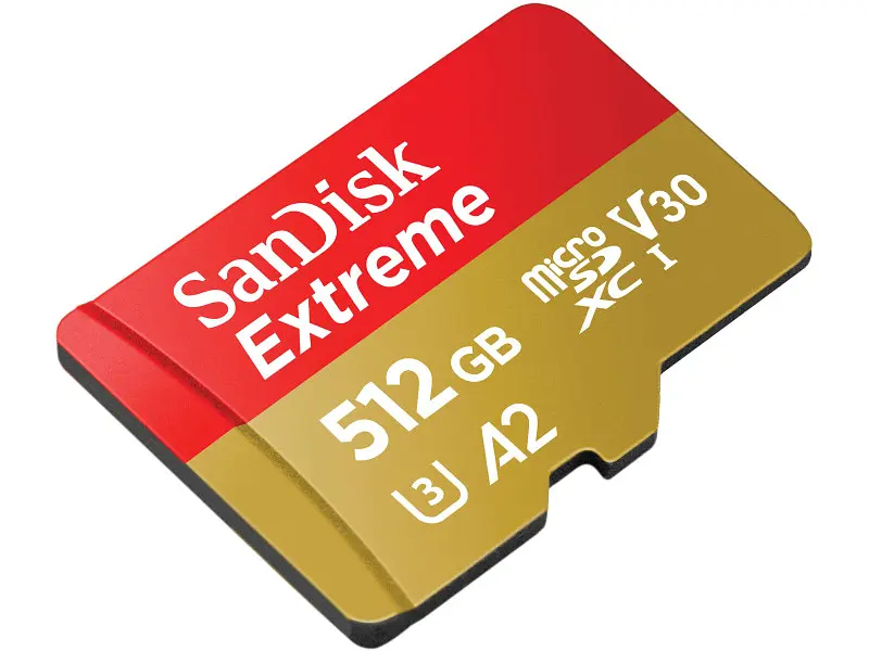 Карта пам'яті SanDisk Extreme microSDXC UHS-I U3 V30 A2 + SD-Adapter 512 GB (SDSQXAV-512G-GN6MA) - фото 3