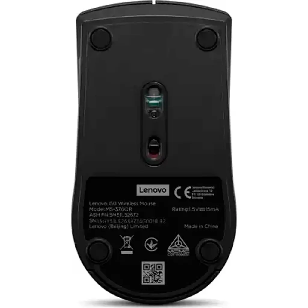 Миша Lenovo 150 Wireless Black (GY51L52638) [115504] - фото 2