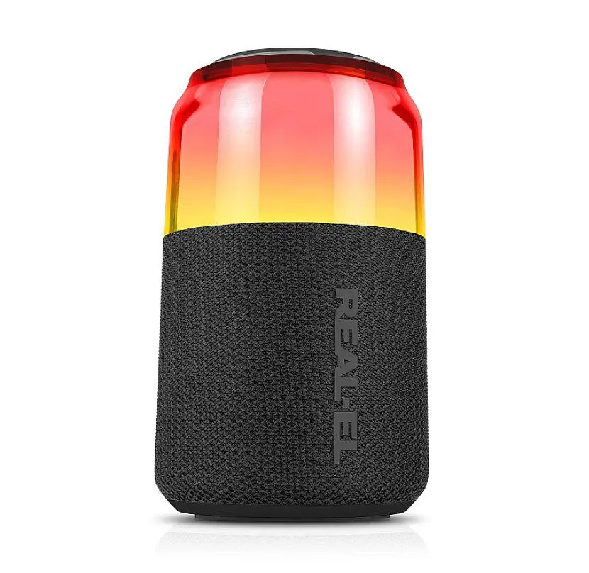 Портативная колонка REAL-EL RX705 5W Bluetooth TWS, RGB, Black - фото 2