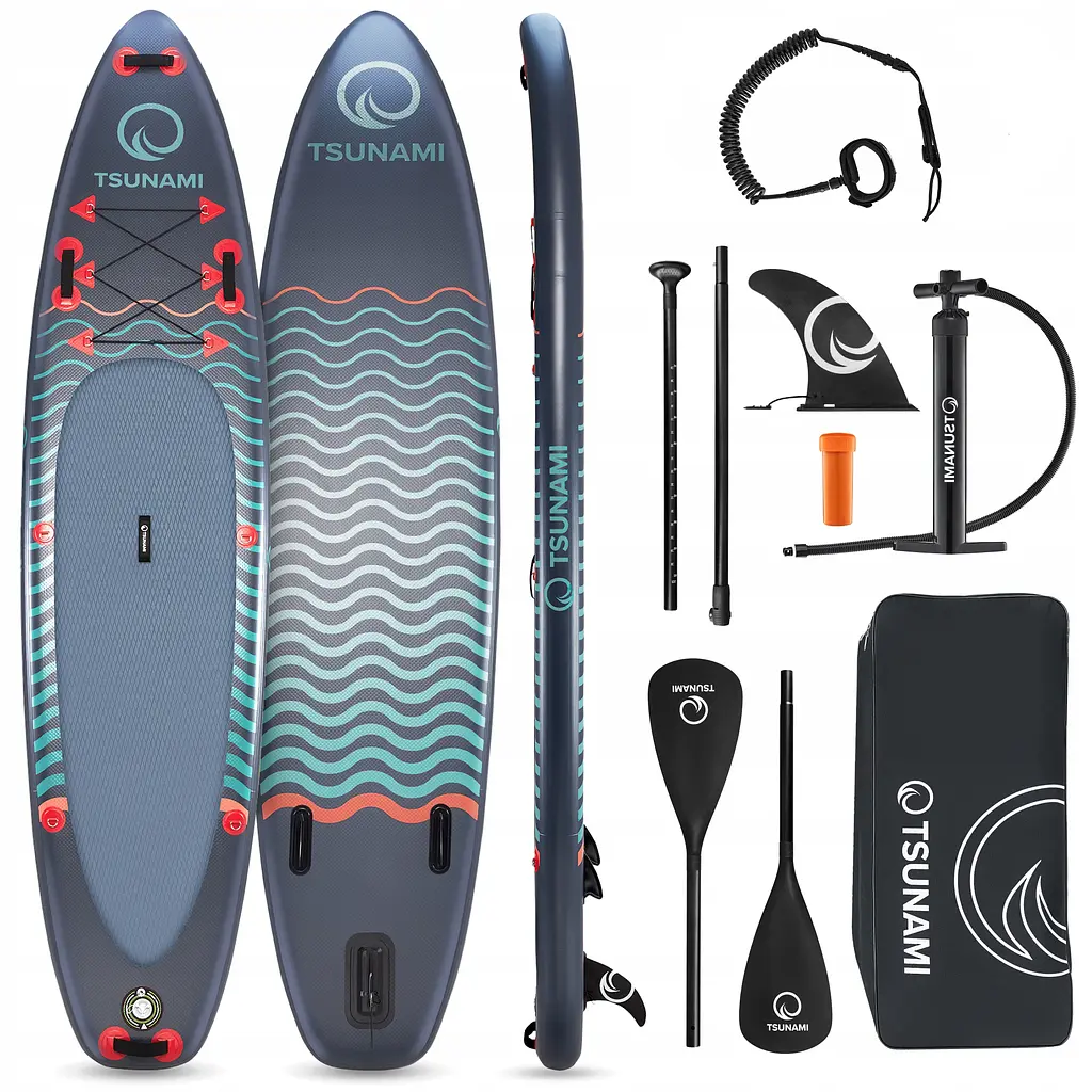 Надувна SUP дошка TSUNAMI 350 см із веслом Wave T03 (P-5907739314222)
