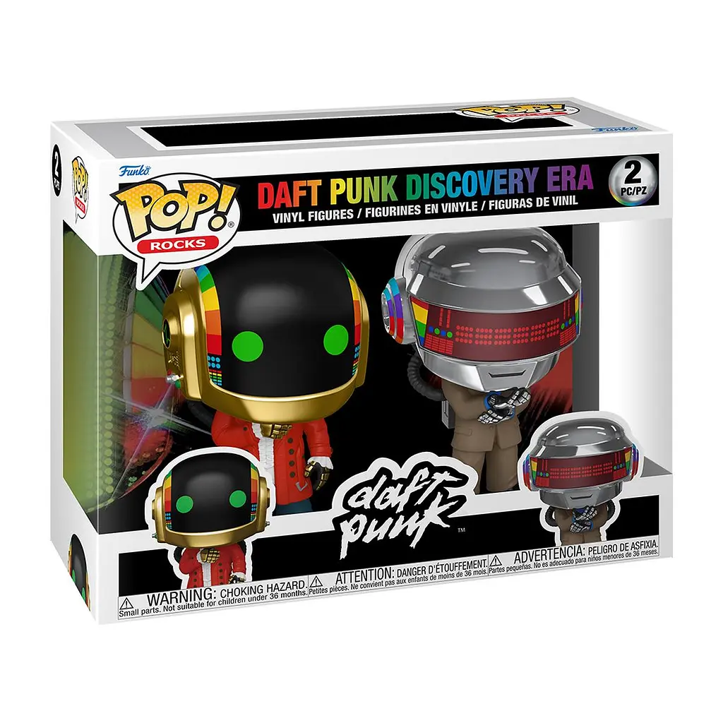 Набір ігрових фігурок FUNKO POP! серії "Daft Punk" - DISCOVERY Funko 90143 - фото 4