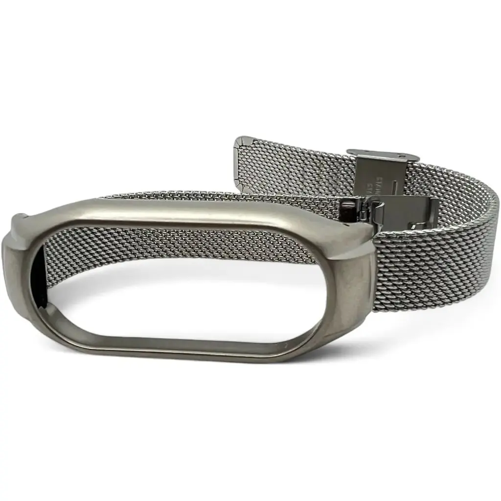 Ремінець BeCover Metal для Xiaomi Mi Smart Band 9 Silver (711979) - фото 2