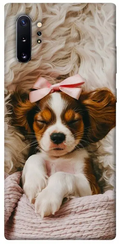 TPU чохол Demsky Sleepy spaniel для Samsung Galaxy Note 10 Plus